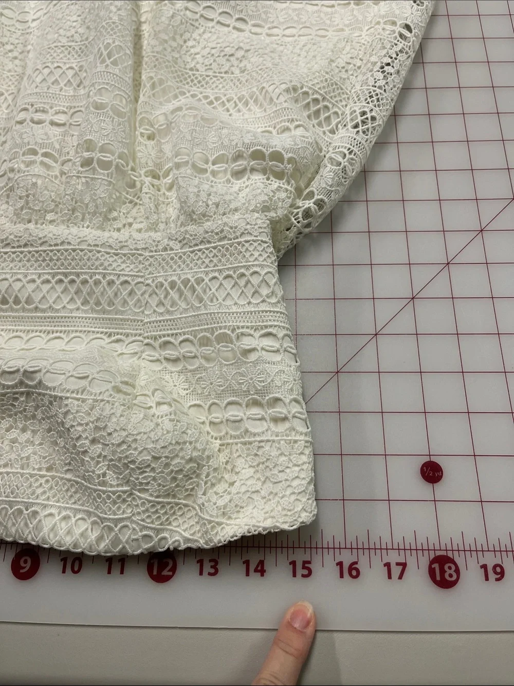 J. CREW NWT Stanbury Party Bridal Open Crochet Lace Strapless Ecru Midi Dress 6